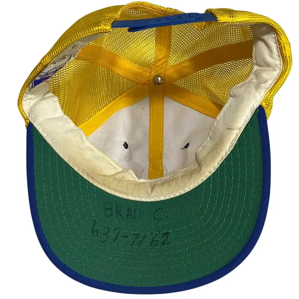 Vintage Los Angeles Rams Sports Specialties NFL Trucker Snapback Hat Cap Korea